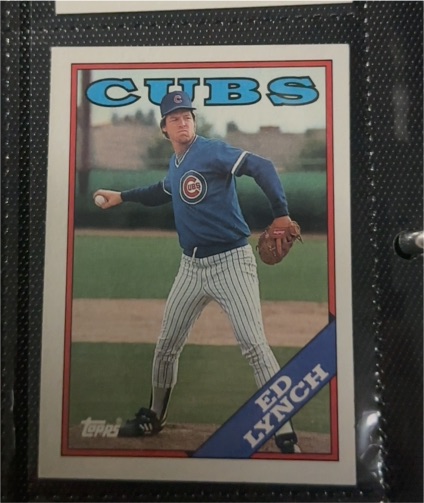 1988 Topps #336 Ed Lynch — front