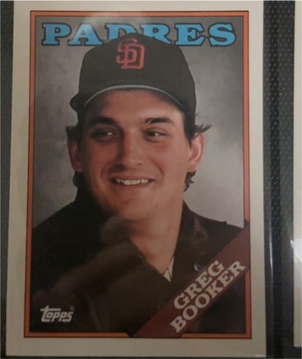 1988 Topps #727 Greg Booker — front