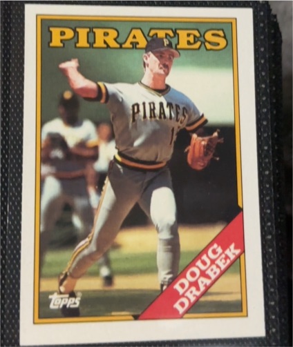 1988 Topps #591 Doug Drabek — front