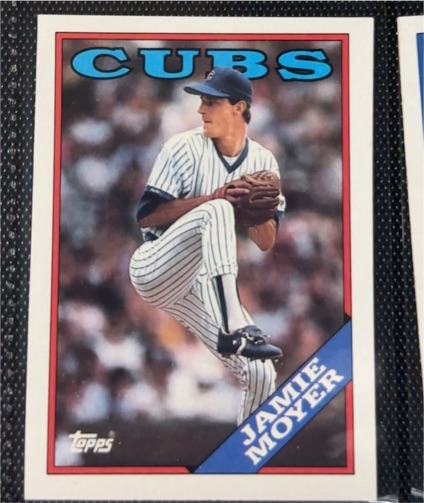 1988 Topps #36 Jamie Moyer — front