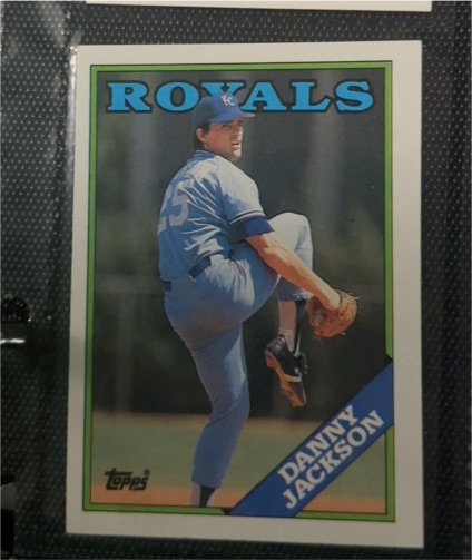 1988 Topps #324 Danny Jackson — front