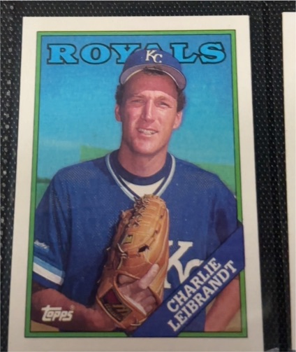 1988 Topps #569 Charlie Leibrandt — front