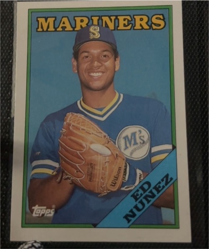 1988 Topps #258 Ed Nunez — front