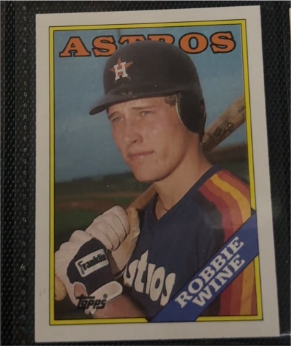 1988 Topps #119 Robbie Wine — front
