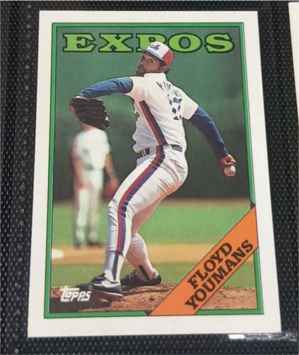1988 Topps #313 Floyd Youmans — front