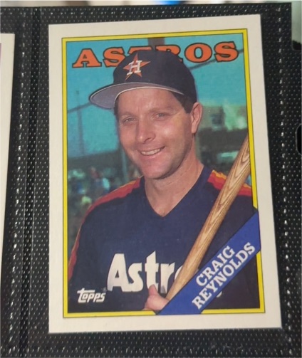 1988 Topps #557 Craig Reynolds — front