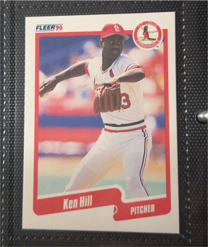 1990 Fleer #251 Ken Hill — front