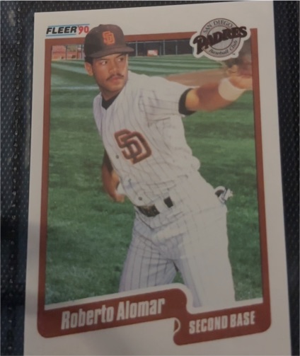 1990 Fleer #149 Roberto Alomar — front