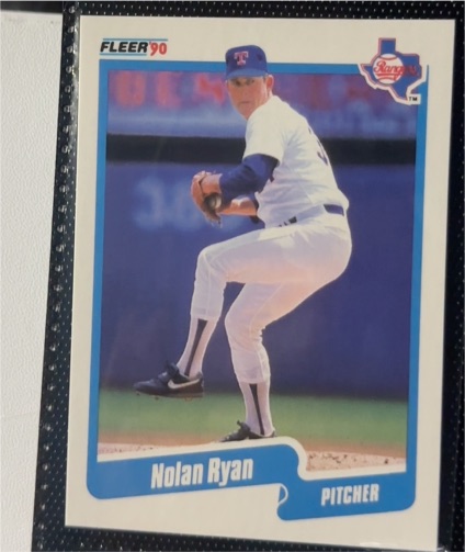 1990 Fleer #313 Nolan Ryan — front