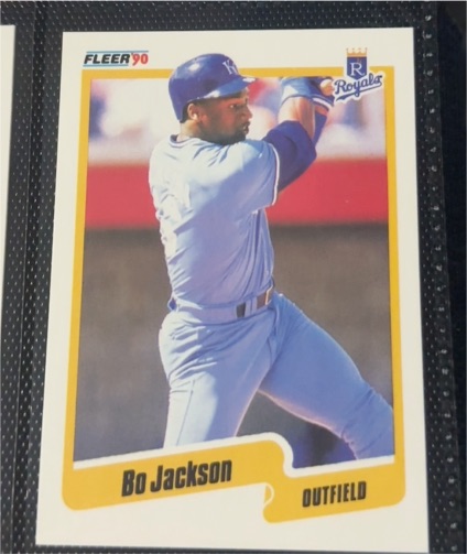 1990 Fleer #110 Bo Jackson — front