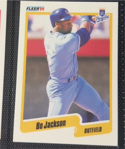 1990 Fleer #110 Bo Jackson — front