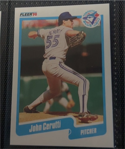 1990 Fleer #78 John Cerutti — front