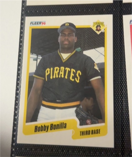 1990 Fleer #462 Bobby Bonilla — front