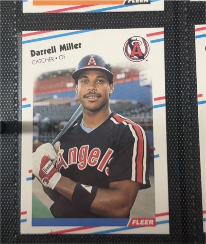 1988 Fleer #498 Darrell Miller — front