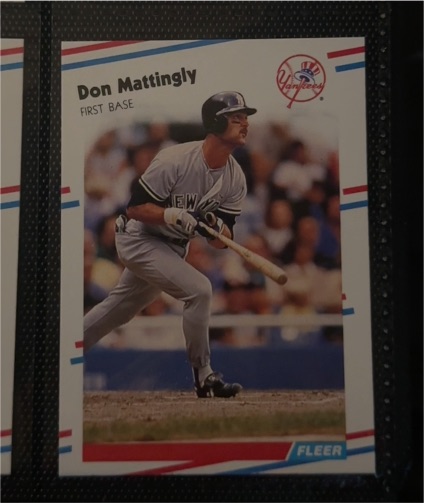 1988 Fleer #214 Don Mattingly — front