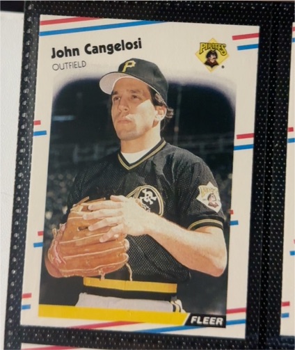 1988 Fleer #325 John Cangelosi — front