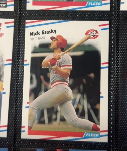 1988 Fleer #233 Nick Esasky — front