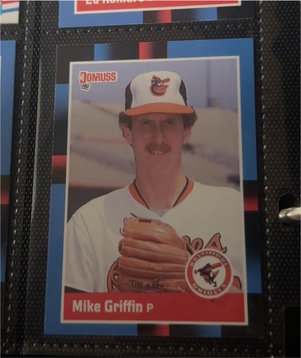 1988 Donruss #494 Mike Griffin — front