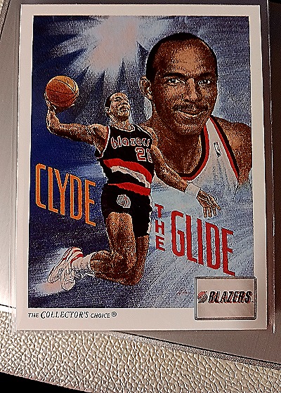 1991 Upper Deck The Collector's Choice #98 Clyde Drexler — front
