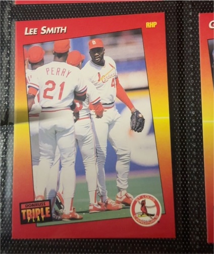 1992 Donruss Triple Play #62 Lee Smith — front