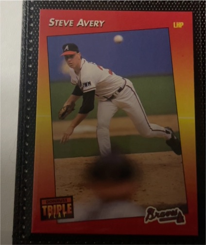 1992 Donruss Triple Play #85 Steve Avery — front
