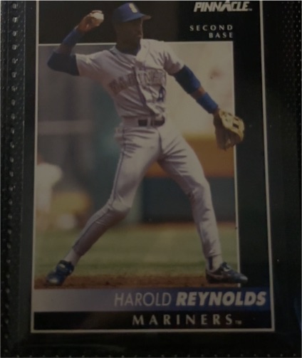 1992 Pinnacle #59 Harold Reynolds — front