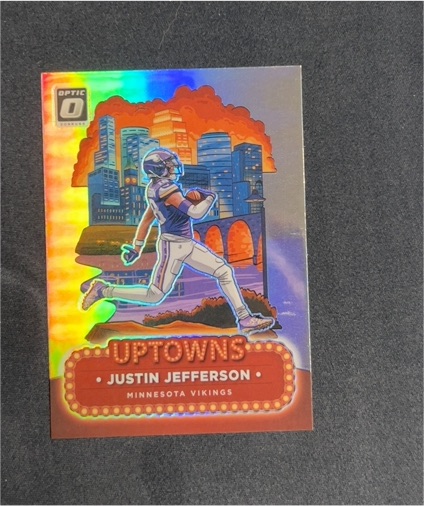 2024 Panini Donruss Optic #19 Justin Jefferson Uptowns — front