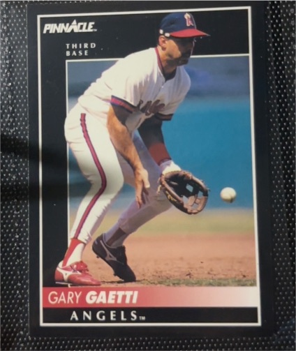 1992 Pinnacle #81 Gary Gaetti — front