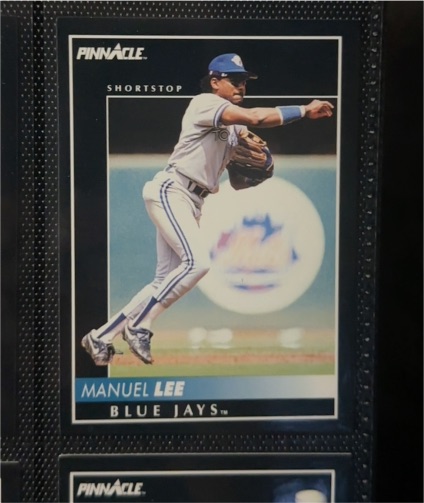 1992 Pinnacle #245 Manuel Lee — front