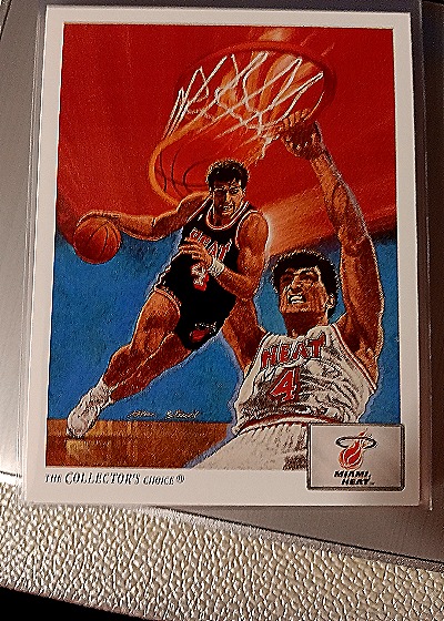 1991-92 Upper Deck #80 Rony Seikaly Miami Heat — front
