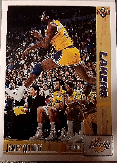 1991-92 Upper Deck #146 James Worthy — front