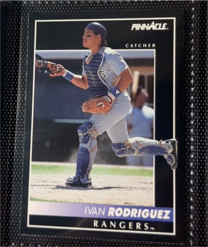 1992 Pinnacle #156 Ivan Rodriguez — front