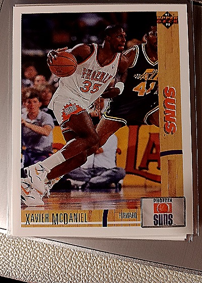 1991-92 Upper Deck #151 Xavier McDaniel — front