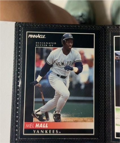 1992 Pinnacle Mel Hall — front