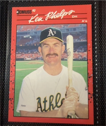 1990 Donruss #675 Ken Phelps — front