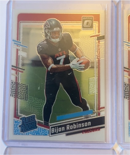 2023 Panini Donruss Optic #206 Bijan Robinson — front