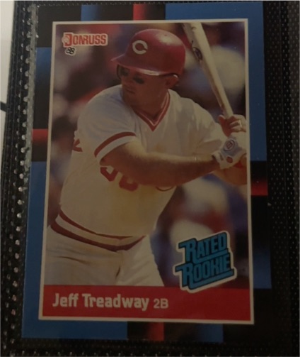 1988 Donruss #29 Jeff Treadway — front