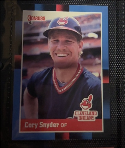 1988 Donruss #350 Cory Snyder — front