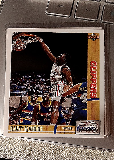 1991 Upper Deck #164 Danny Manning — front