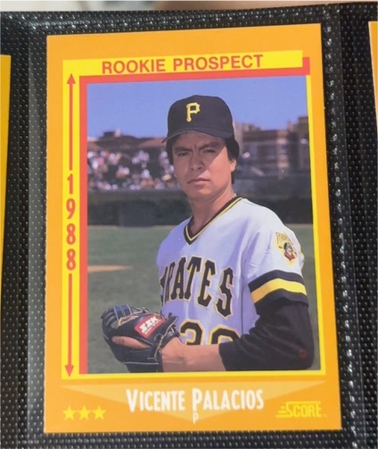 1988 Score #643 Vicente Palacios — front