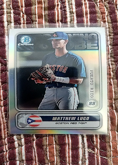 2020 Bowman Chrome #STG-ML Matthew Lugo — front