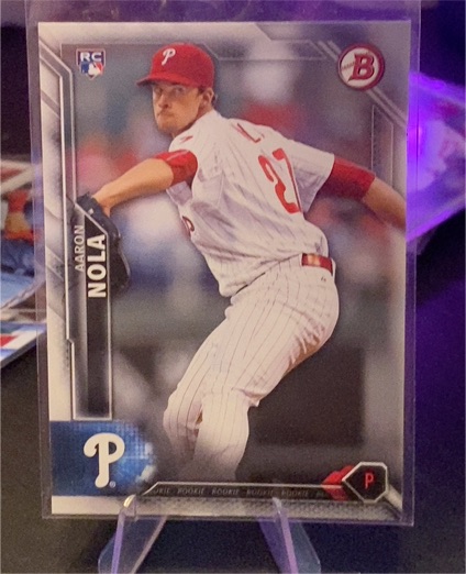 2016 Bowman #125 Aaron Nola — front