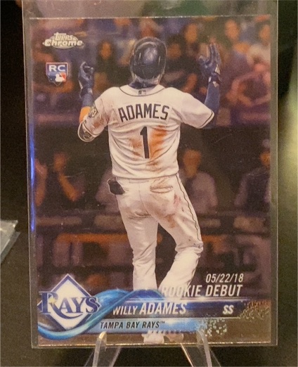 2018 Topps Chrome Update #US25 Willy Adames — front