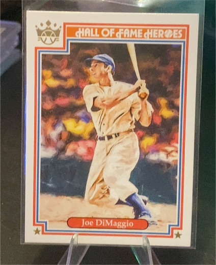 2019 Panini Diamond Kings Hall of Fame Heroes #HH-2 Joe DiMaggio — front
