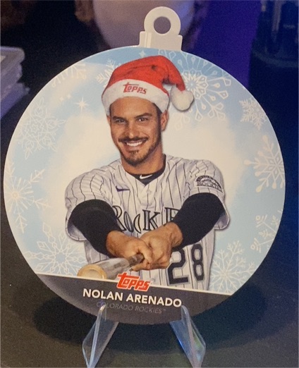 2020 Topps Holiday #WHO-NA Nolan Arenado — front