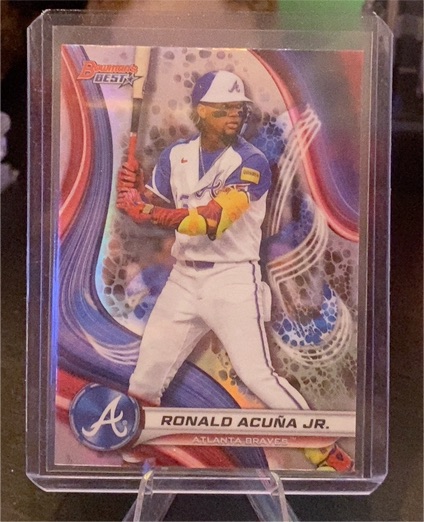 2024 Bowman's Best #5 Ronald Acuña Jr. — front