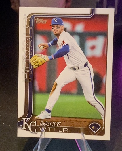 2025 Topps Series 1 #100 Bobby Witt Jr. — front