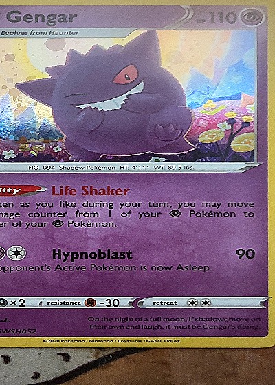 2020 Pokémon #071 Gengar — front