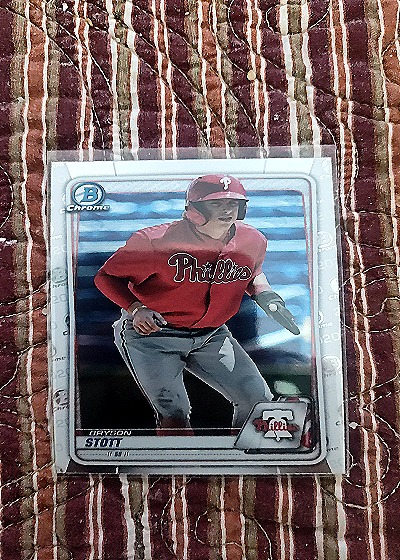 2020 Bowman Chrome Prospects #BCP-68 Bryson Stott — front