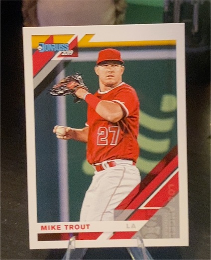 2019 Donruss #170 Mike Trout — front